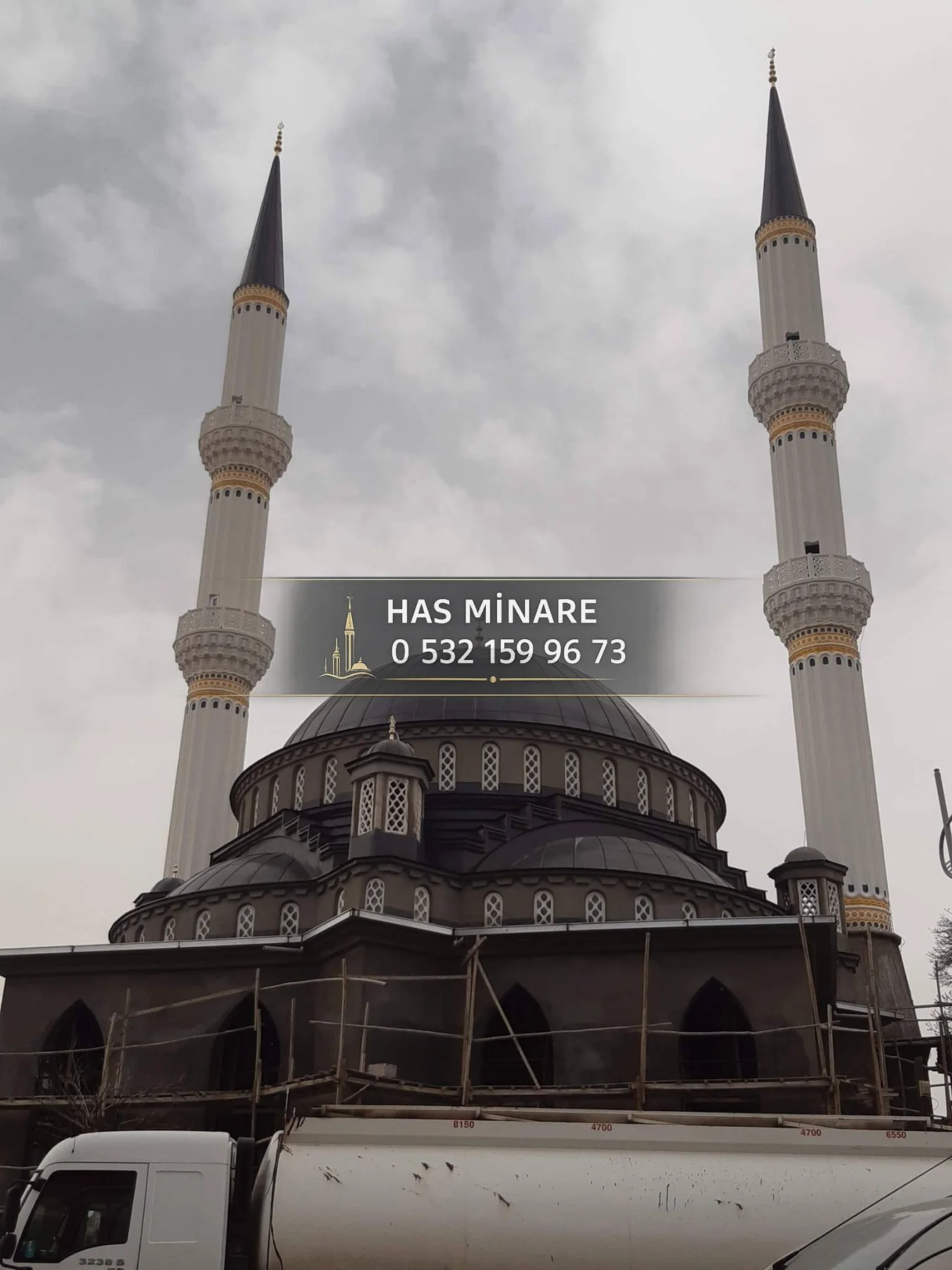 Has Minarecilik tamamlanan minare uygulaması